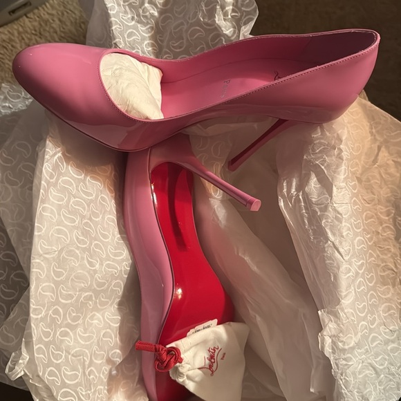 CL Fabulously Sexy & Pretty in Pink Patent!!b - Picture 5 of 11